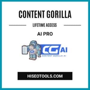 Content Gorilla AI Pro [LIFETIME ACCESS]