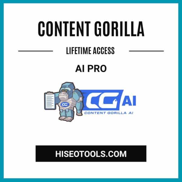 Content Gorilla AI Pro [LIFETIME ACCESS]
