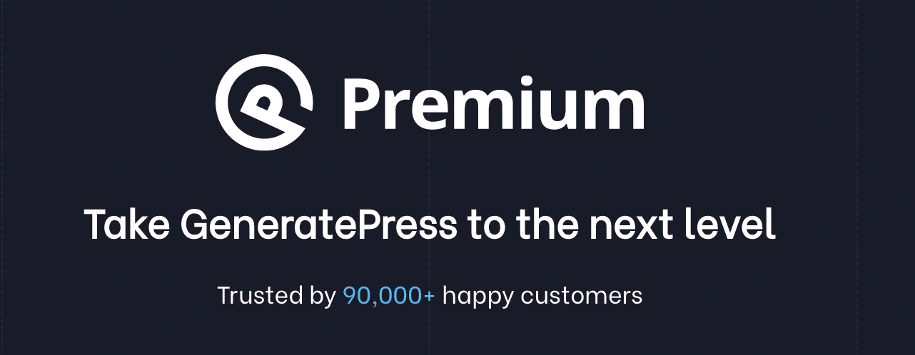GeneratePress Premium Original License