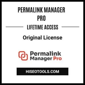 Permalink Manager Pro Unlimited Sites – Lifetime – (Original License)
