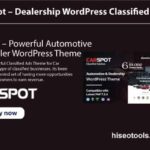 Carspot theme with key - Unlimited site lifetime