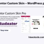 Elementor Custom Skin Pro - Unlimited Site Lifetime