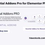 Essential Addon Pro for Elementor - Unlimited Site Lifetime