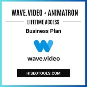 Wave.video (Business Plan) + Animatron (Business Plan) Lifetime Access