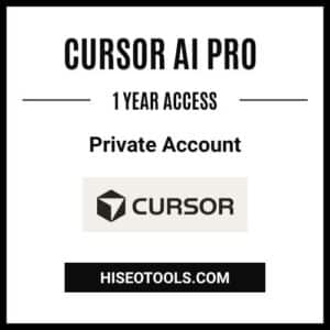 Cursor AI Pro Subscription 12 Months - Private Account (Global)