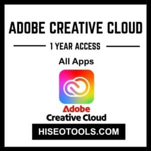 Adobe Creative Cloud Subscription 1 Year