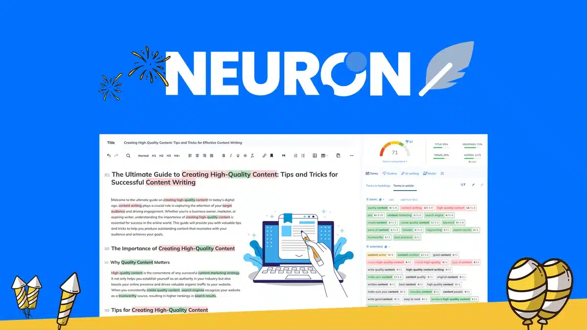 NEURONwriter SEO AI Content