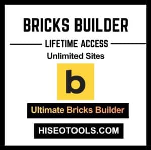 Ultimate Bricks Builder - Unlimited Sites Lifetime Access