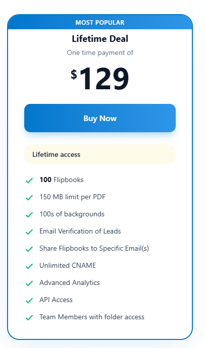 fliplink Official pricing