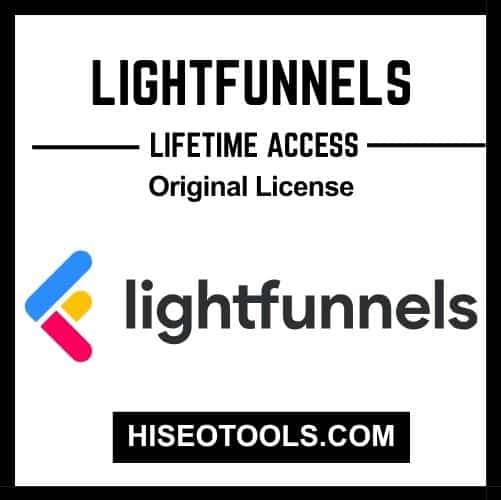 Ultimate Lightfunnels Agency Plan Lifetime - Fast Funnel Builder 1 Lightfunnels Agency Plan Lifetime