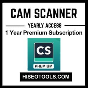 Home 3 CamScanner Premium Subscription