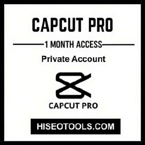 CapCut Pro Subscription (iOS, Android, PC) 1 Month - Private Account (Global) 1 capcut pro 30 days private account